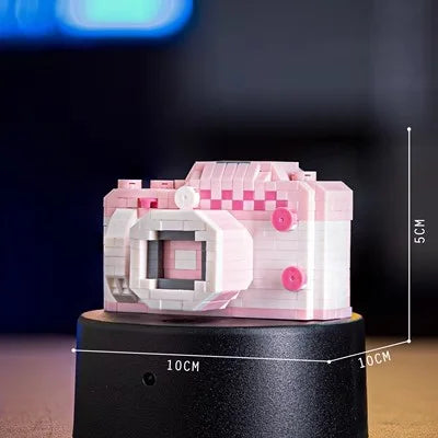 Cámara Retro DSLR - Bloques de Construcción Vintage