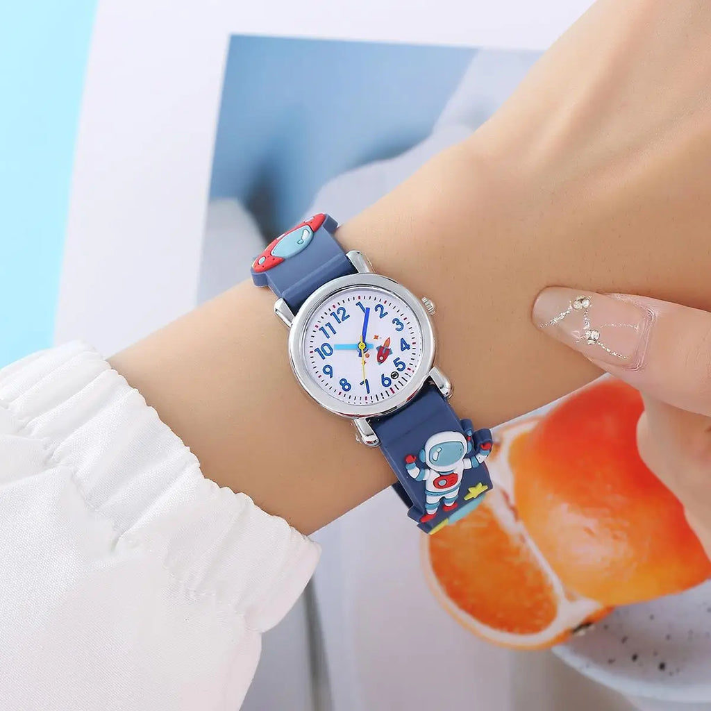 Reloj Infantil Astronauta - Estilo Retro Espacial