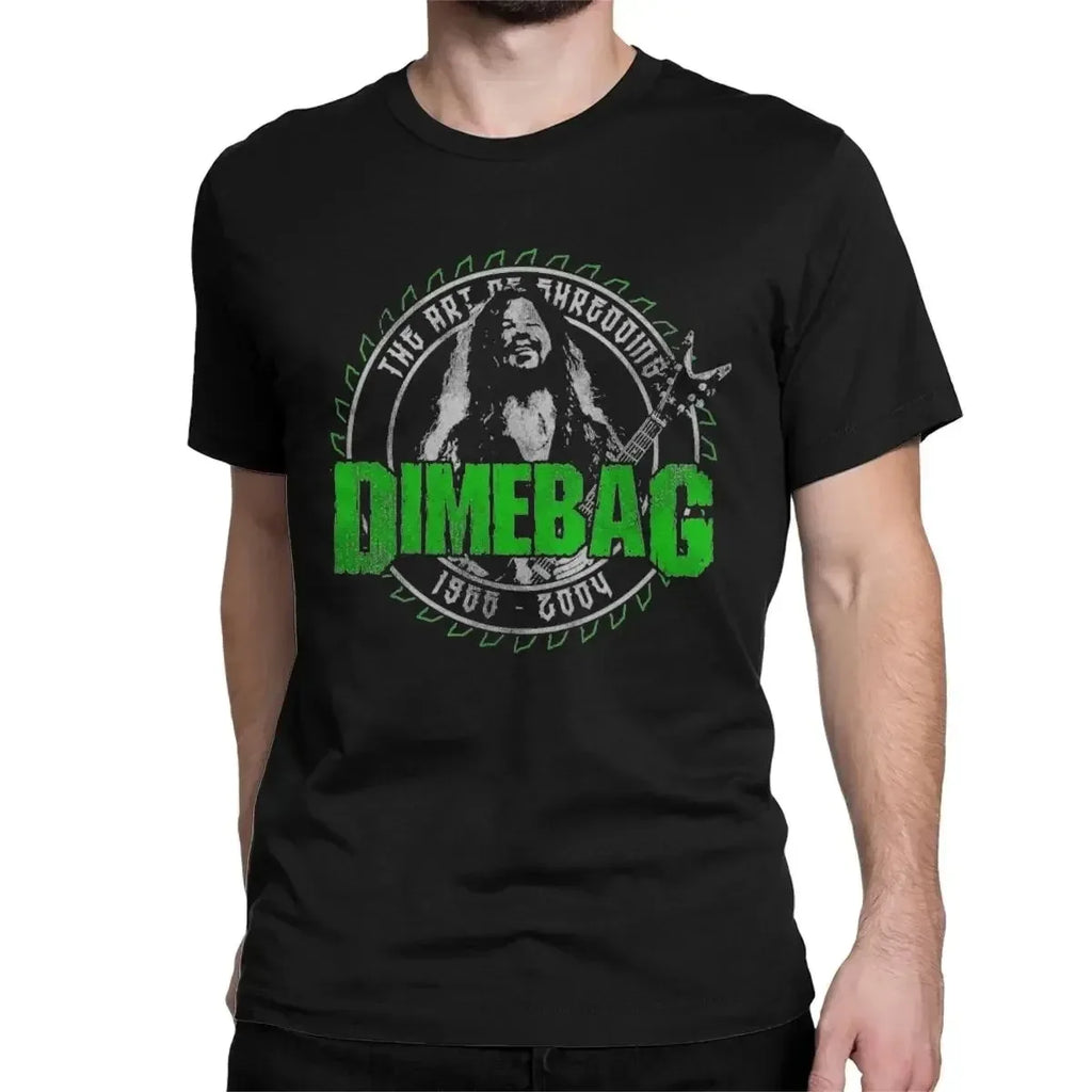 Camiseta Pantera Póster - Heavy Metal Band Oversize Algodón