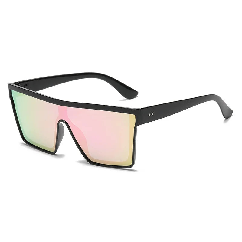 Gafas de Sol Cuadradas Vintage - Espejo Clásico UV400 Mujer