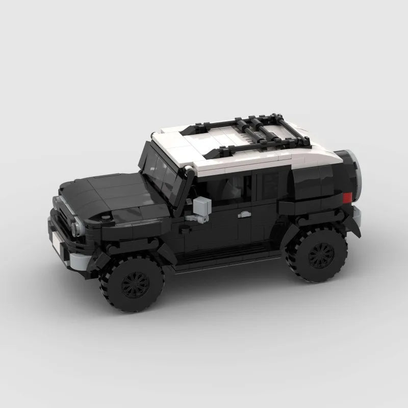Auto Campeón MOC Rally - Bloques de Construcción Super Car Retro