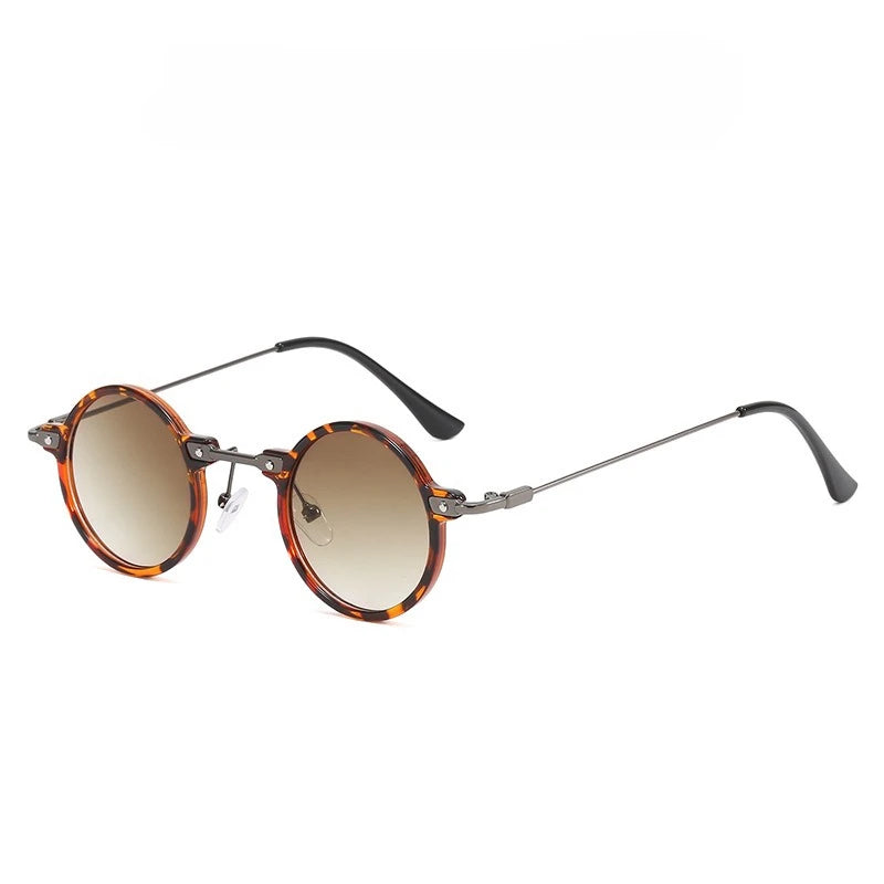 Gafas de Sol Steampunk Vintage Redondas - Punk Retro Lujo