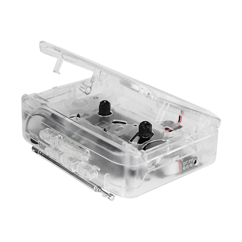 Reproductor de Cassettes Walkman Portátil - Radio AM/FM Retro