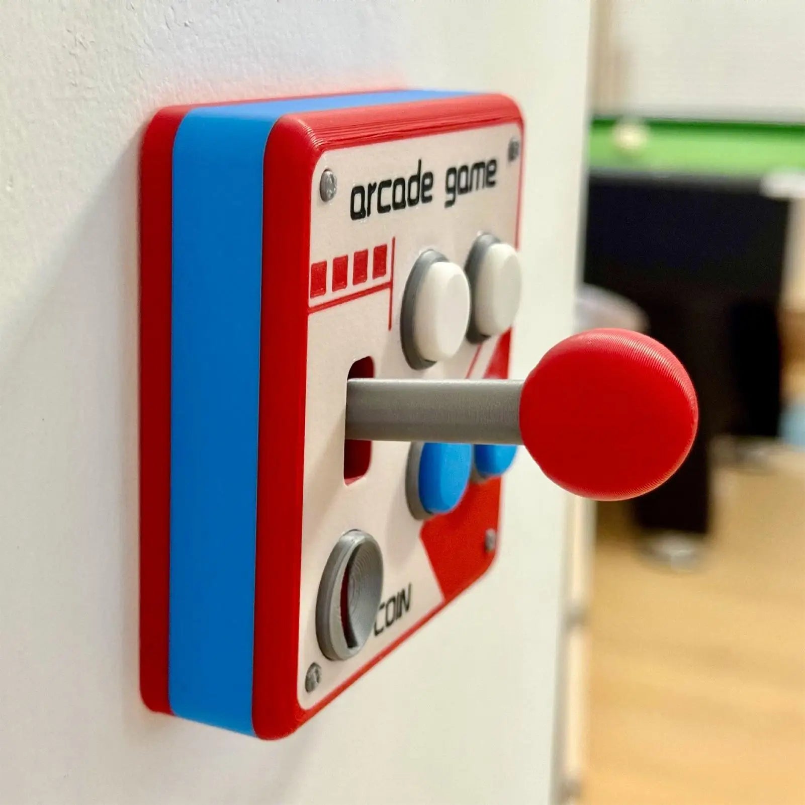 Tapa de Interruptor Arcade Retro - Decoración Gamer