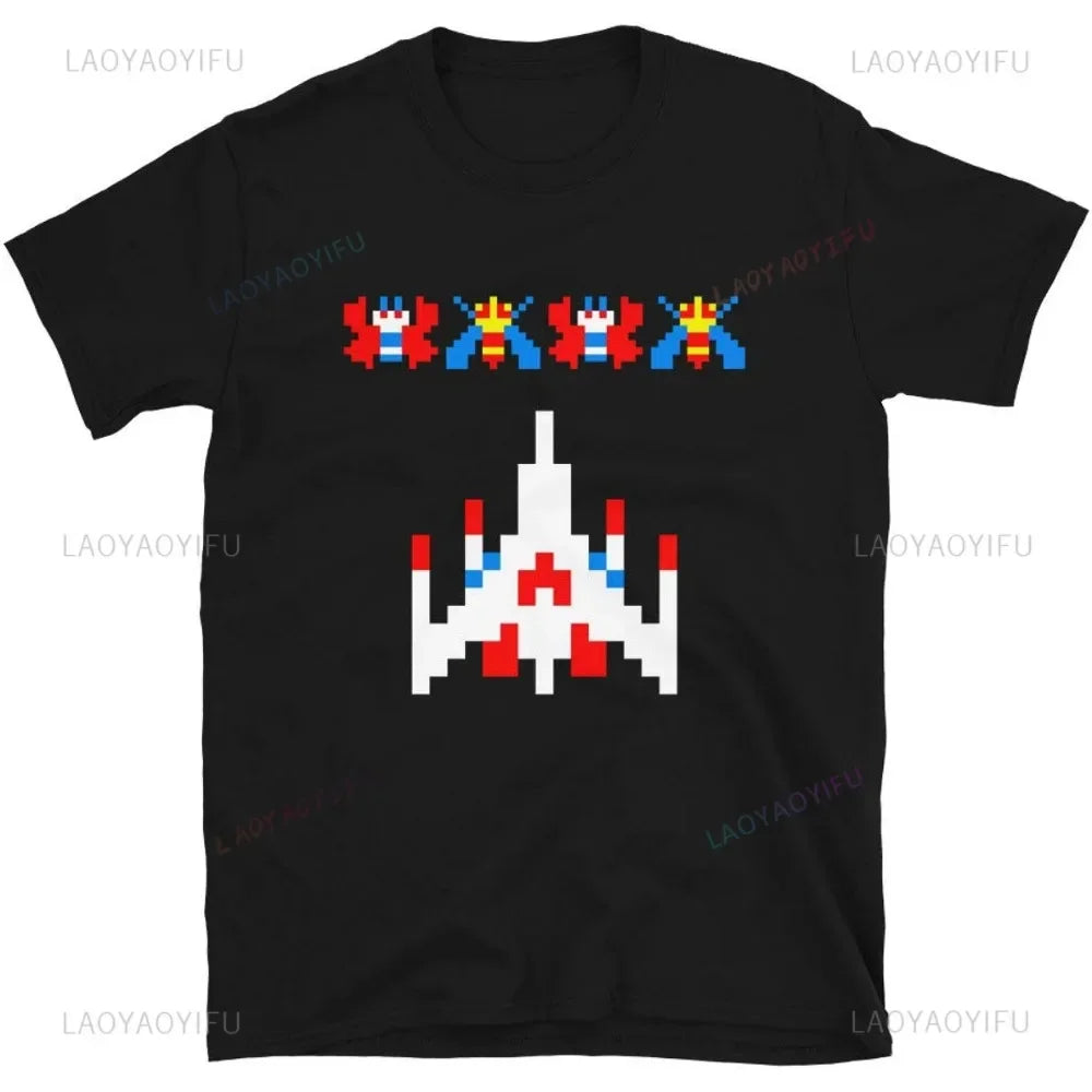 Camiseta Retro Galaga - Arcade Space Invaders 80s