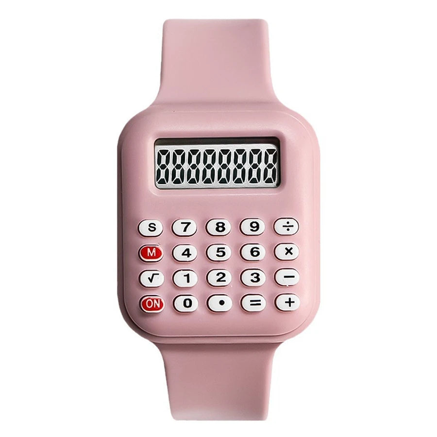 Reloj Calculadora Infantil LED - Estilo Retro Digital