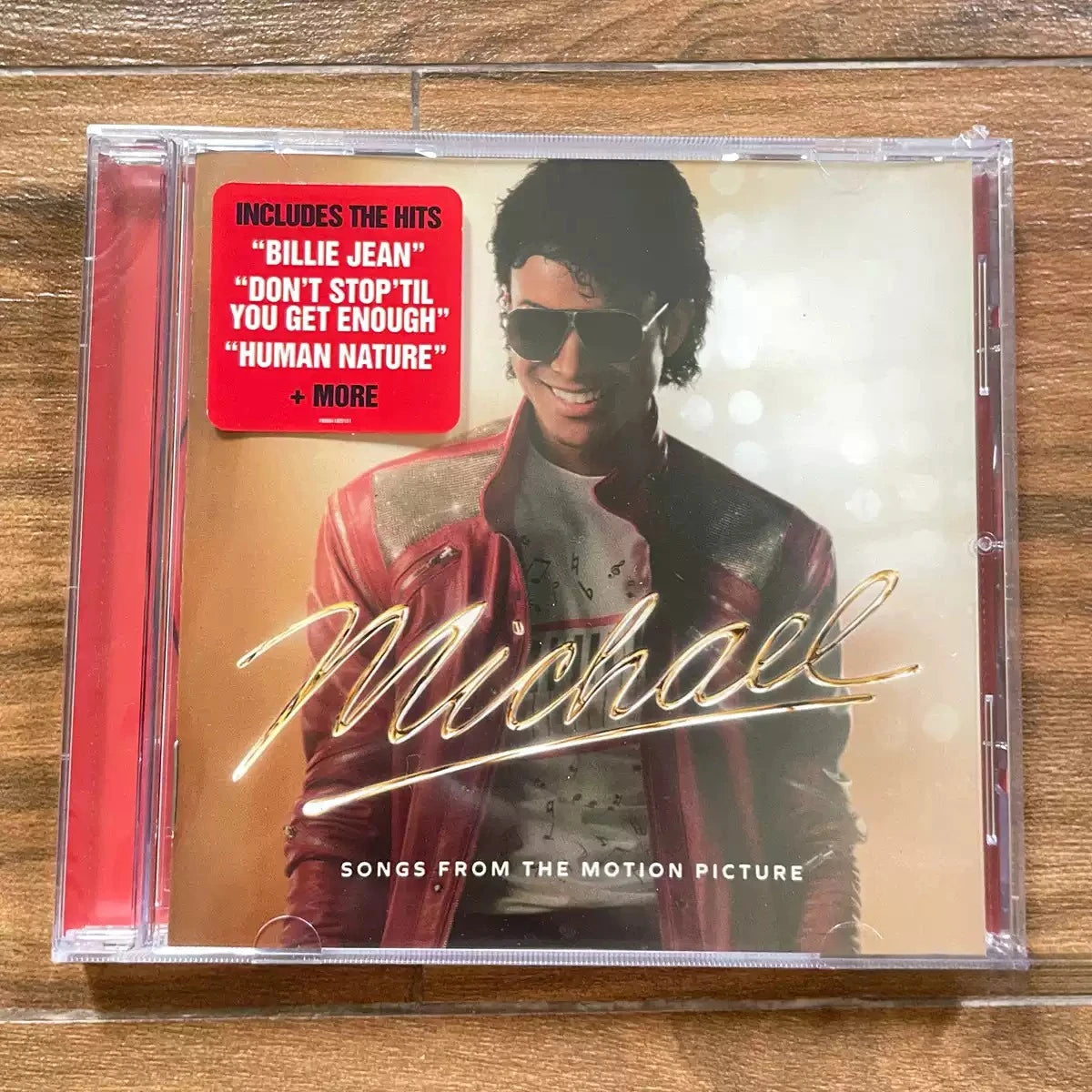 Western 80s Retro-Style Pop Music CD, Classic Stage Look Portrait Photography Cover, Iconic Rhythm Hits Track Collection