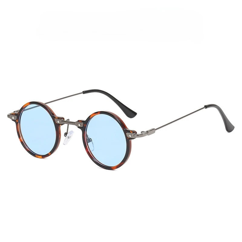 Gafas de Sol Steampunk Vintage Redondas - Punk Retro Lujo