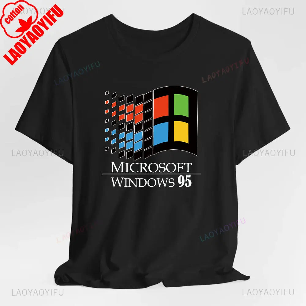 Camiseta Retro Windows 95 - Nostalgia Tech 90s