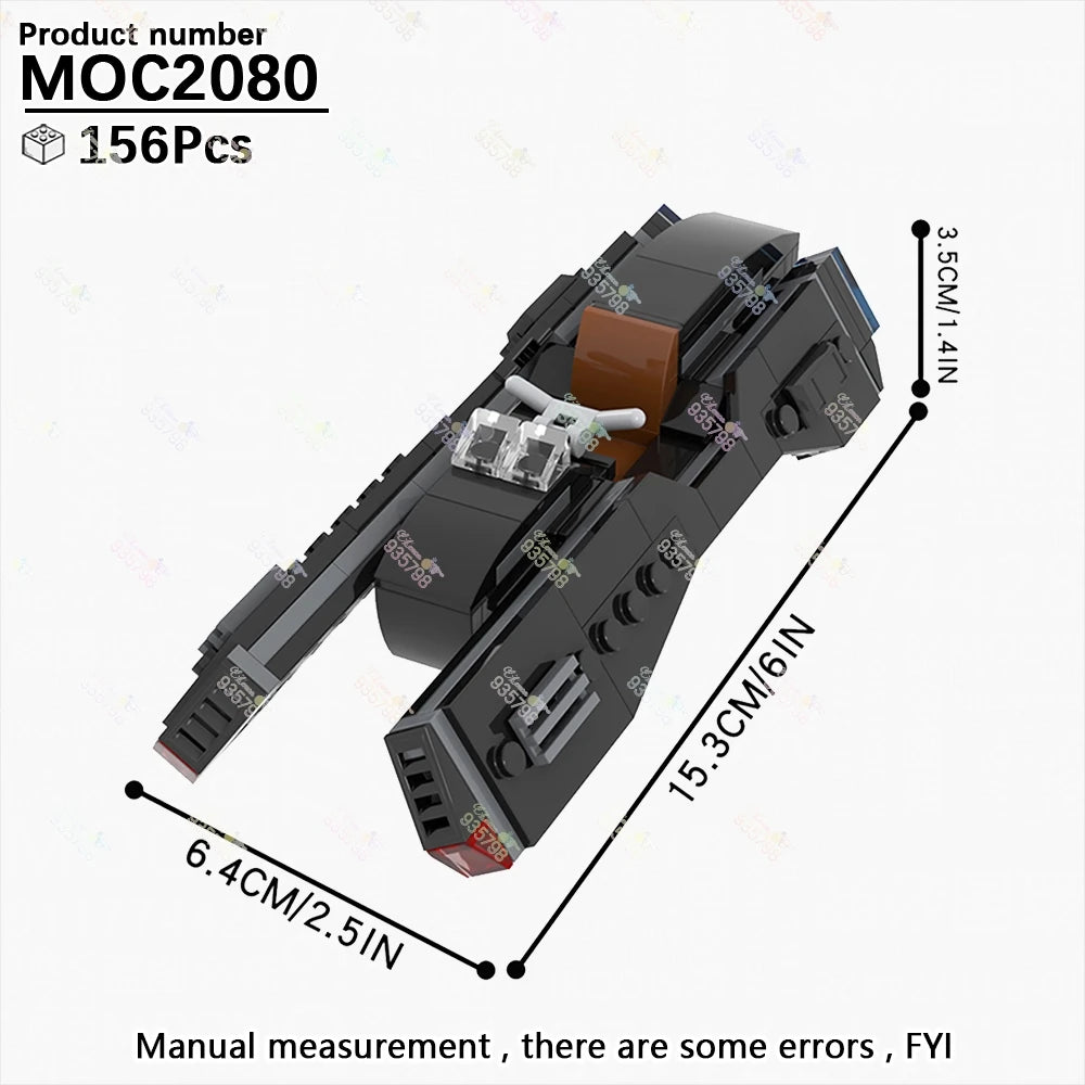 Naves y Robots Star Wars MOC - Bloques de Construccion Retro
