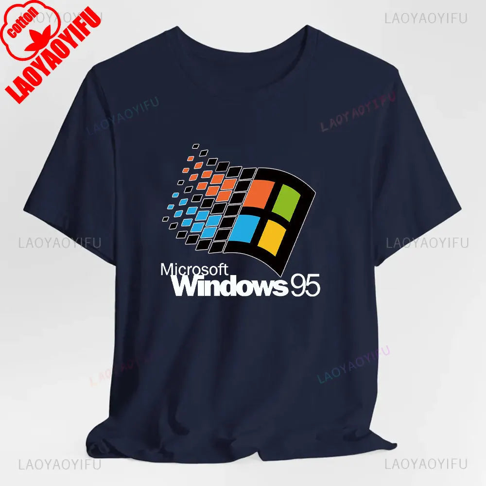 Camiseta Retro Windows 95 - Nostalgia Tech 90s