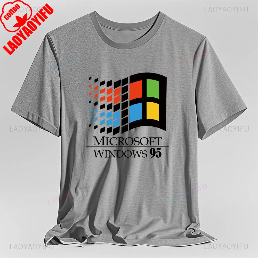 Camiseta Retro Windows 95 - Nostalgia Tech 90s