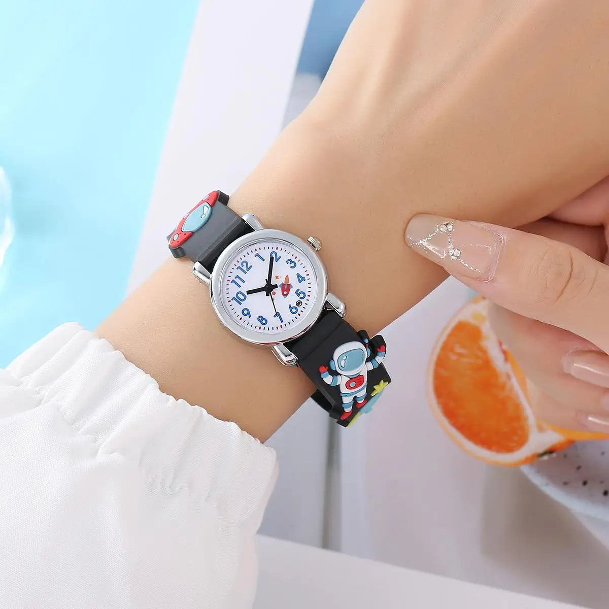 Reloj Infantil Astronauta - Estilo Retro Espacial