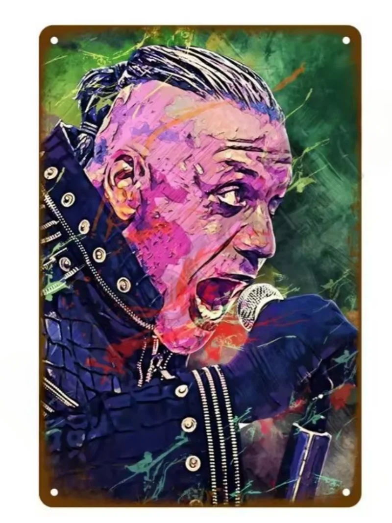 Letrero Metálico Vintage - Póster Retro de Películas Clásicas