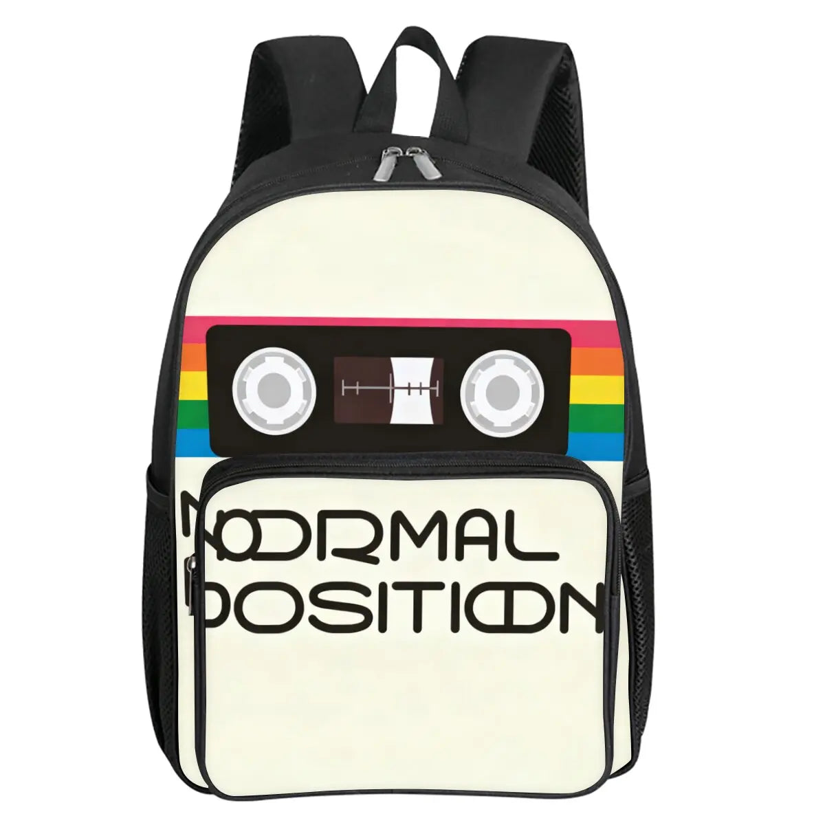 Mochila Retro Cassette - Morral Escolar Diseño Vintage 2D