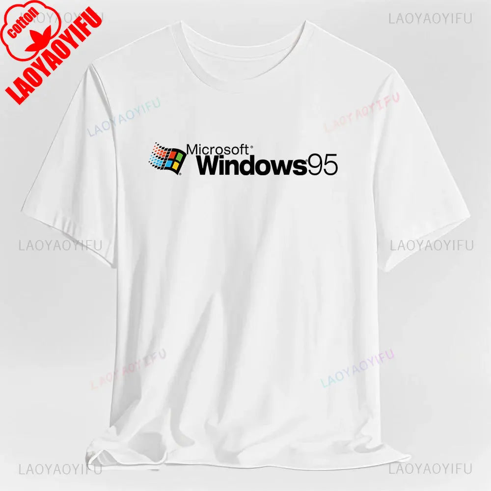 Camiseta Retro Windows 95 - Nostalgia Tech 90s