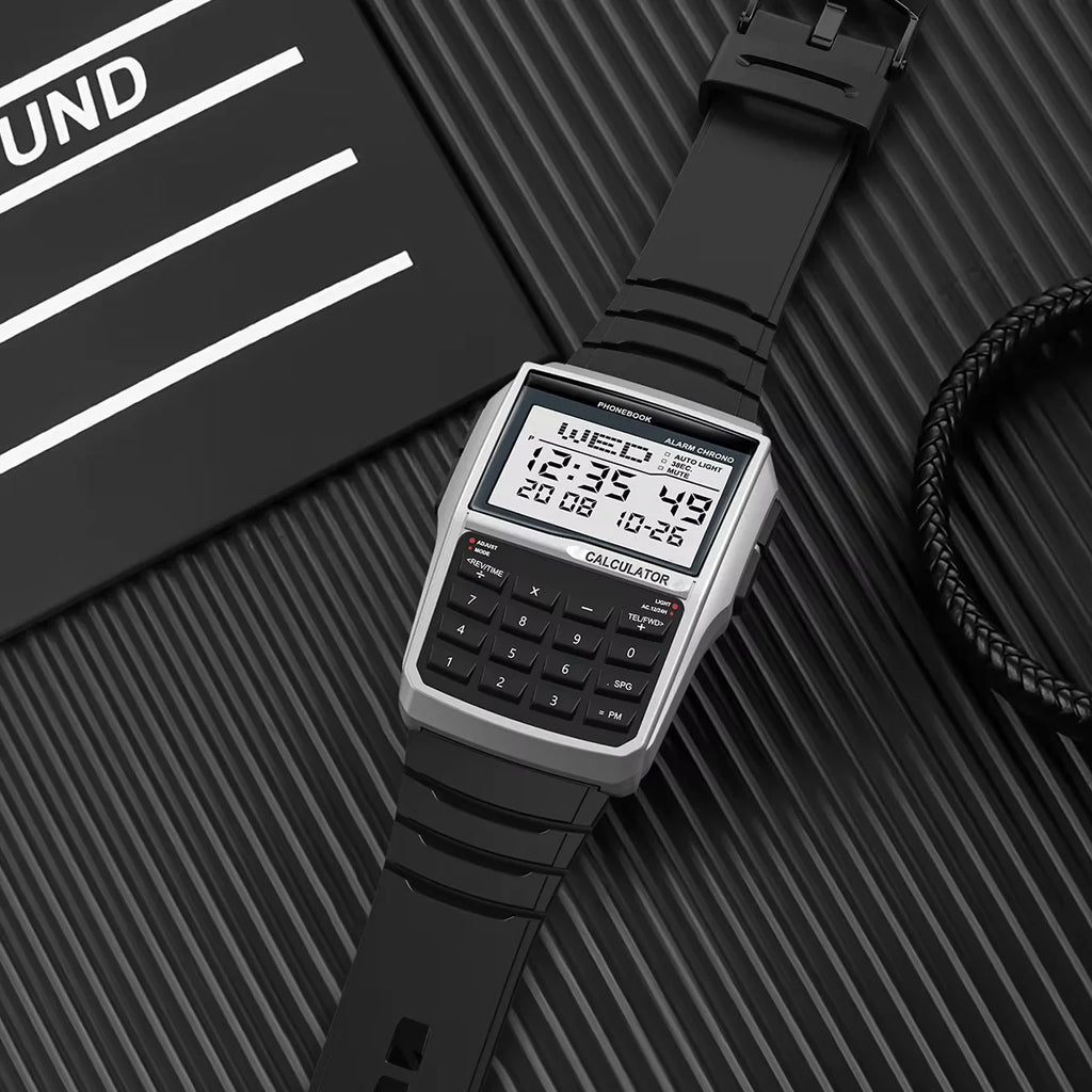 Reloj Calculadora LED Retro - Estilo Deportivo Digital