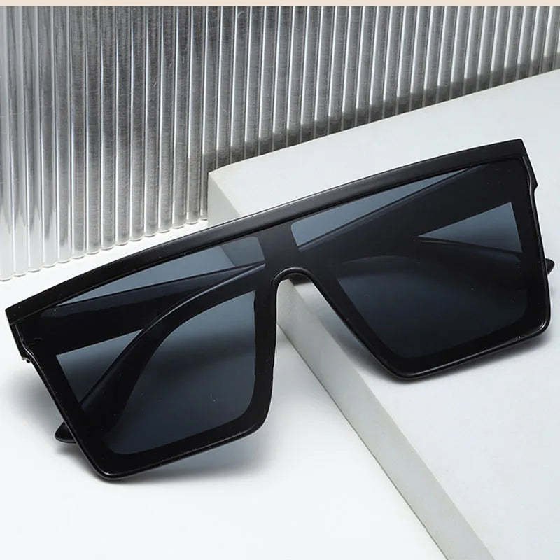 Gafas de Sol Cuadradas Vintage - Espejo Clásico UV400 Mujer