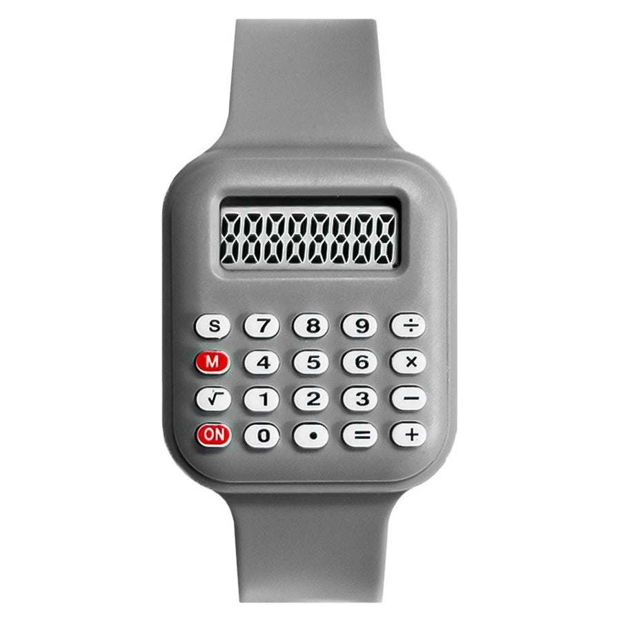 Reloj Calculadora Infantil LED - Estilo Retro Digital