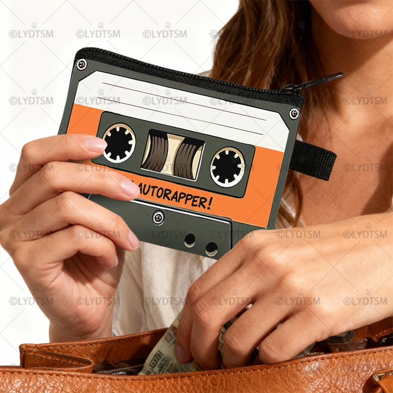 Monedero Retro Cassette - Billetera Vintage Unisex