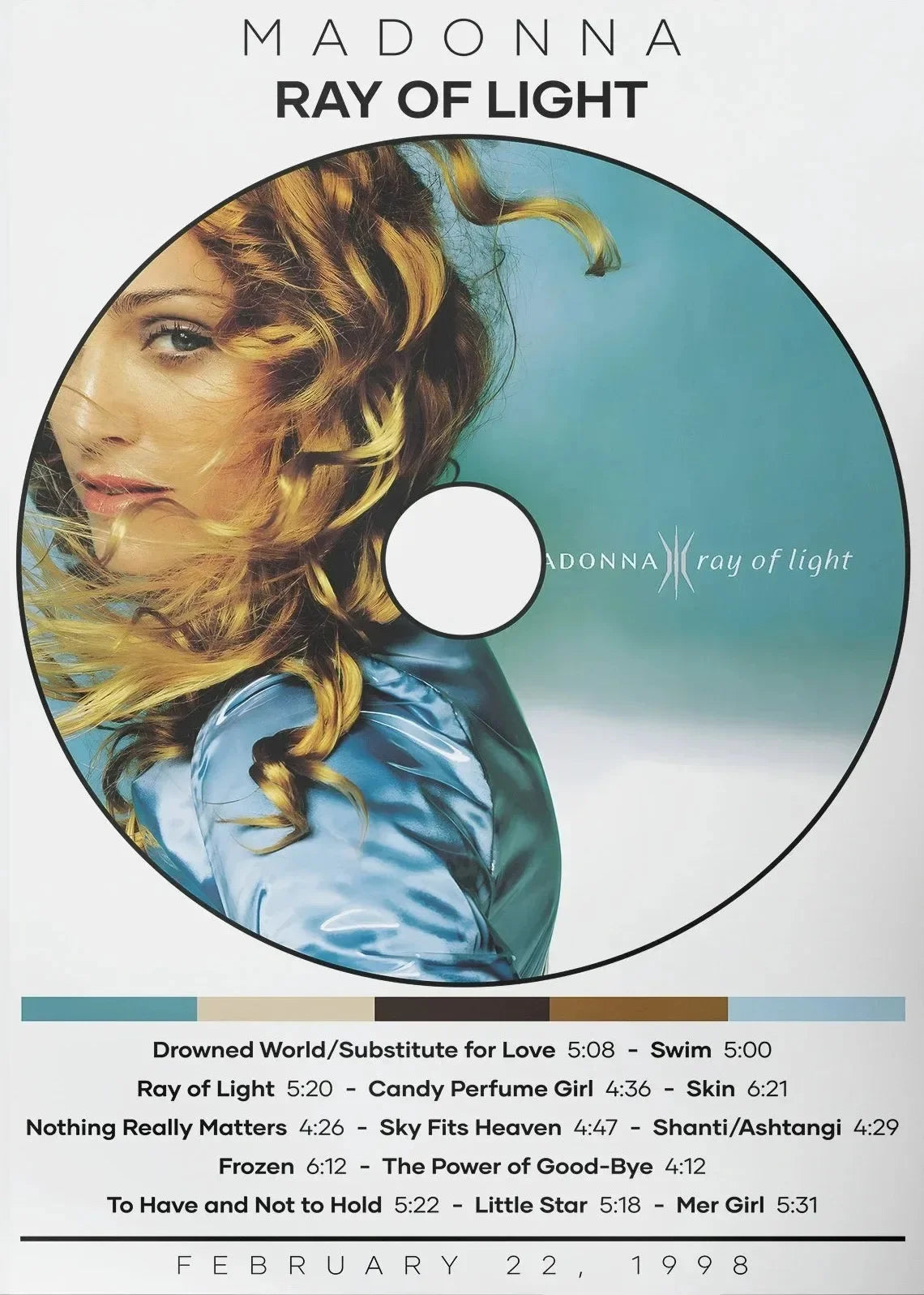 Póster Canvas Madonna - Reina del Pop Arte Retro 80s