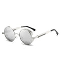 Gafas de Sol Retro Punk Redondas - Protección UV400 Estilo Vintage