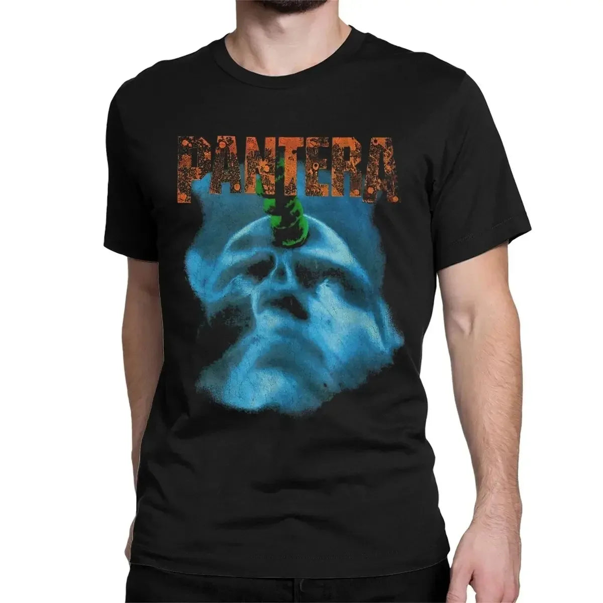 Camiseta Pantera Póster - Heavy Metal Band Oversize Algodón