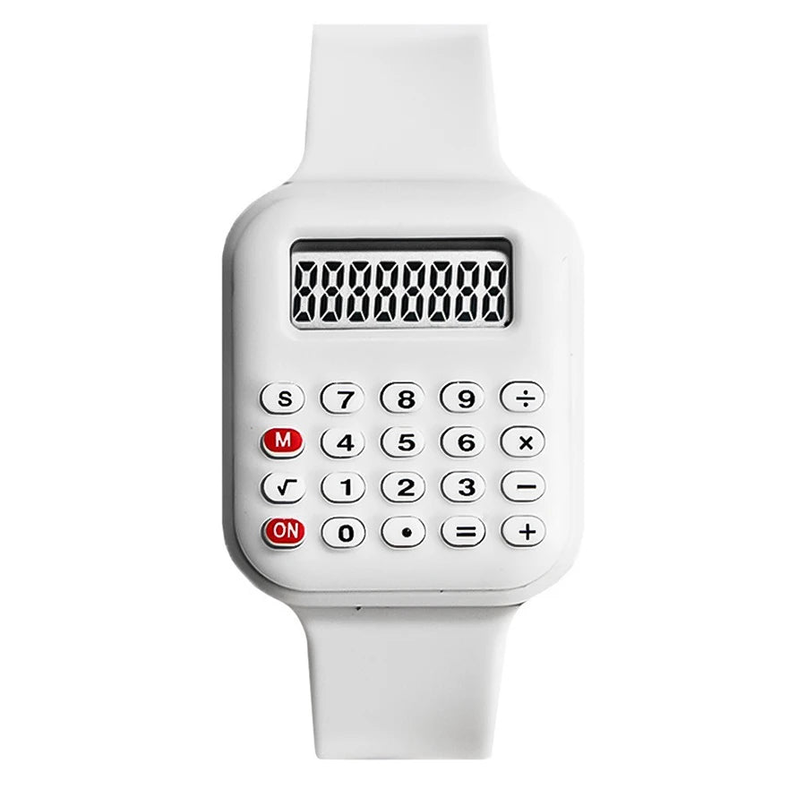 Reloj Calculadora Infantil LED - Estilo Retro Digital