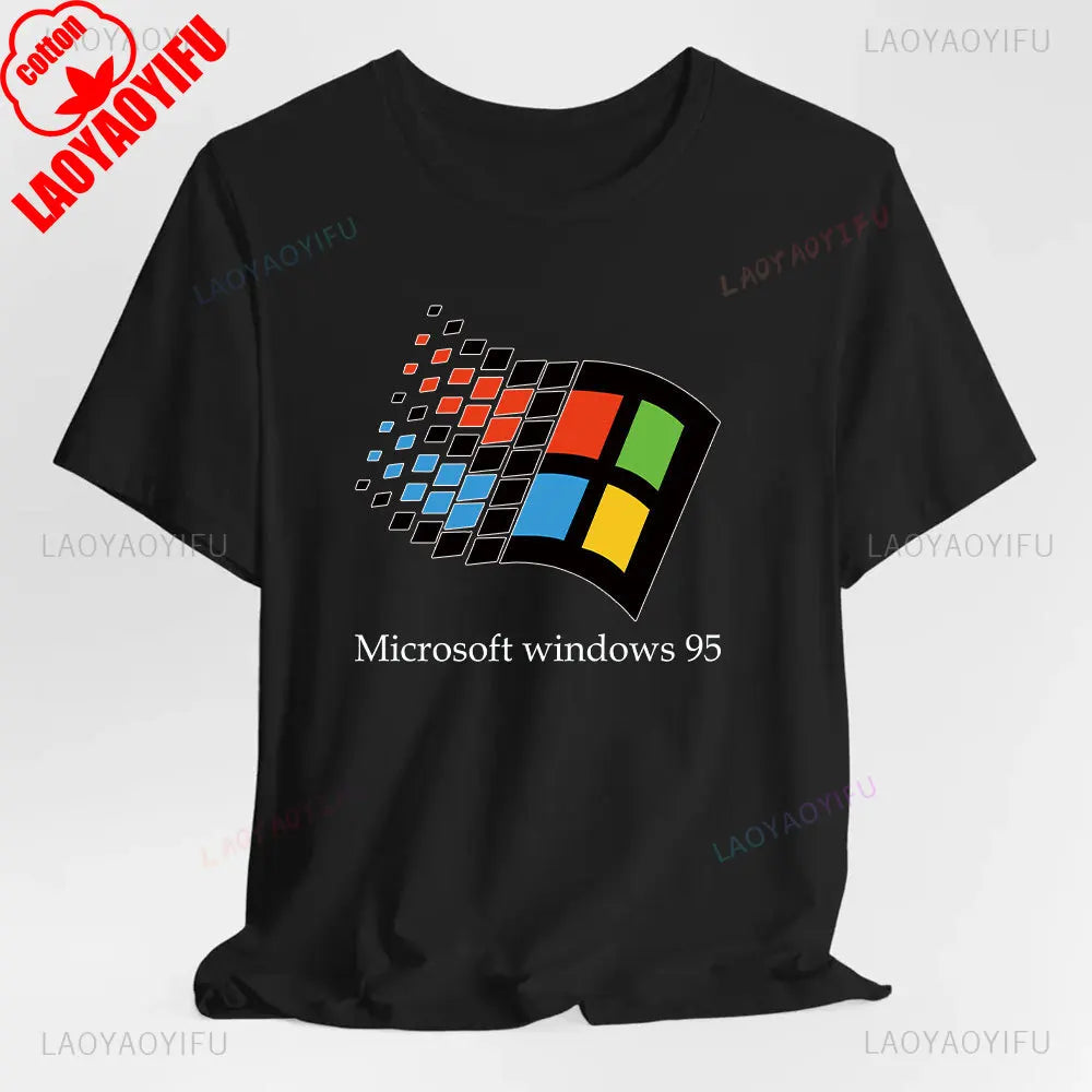 Camiseta Retro Windows 95 - Nostalgia Tech 90s