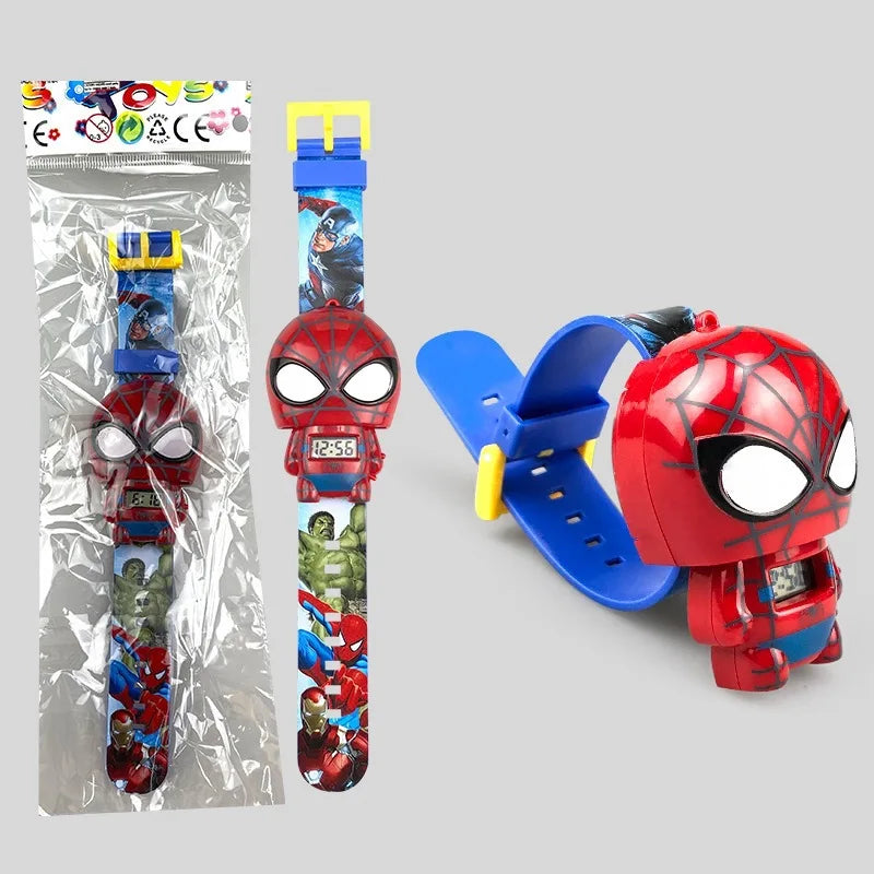 Reloj Spiderman Robot - Reloj Digital Retro Infantil