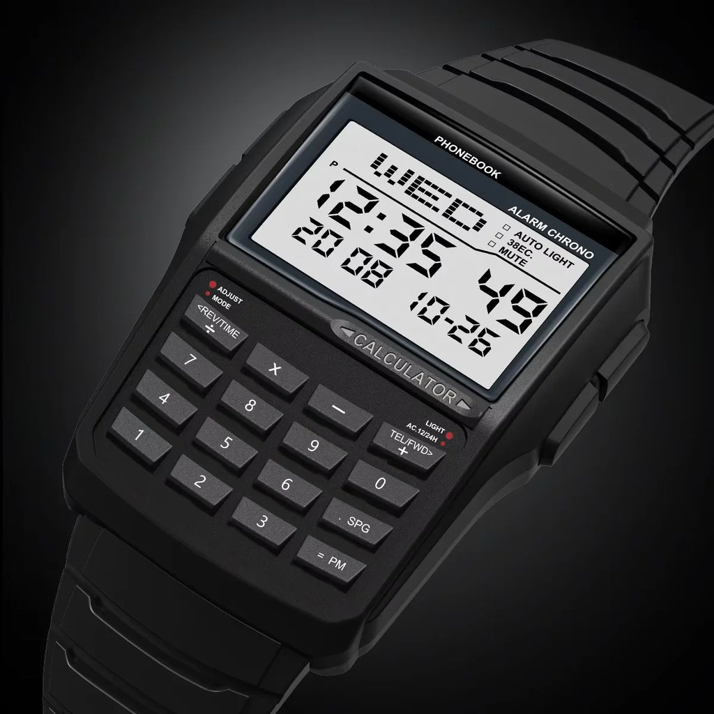 Reloj Calculadora LED Retro - Estilo Deportivo Digital