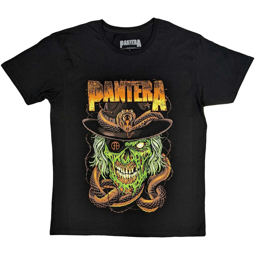 Camiseta Pantera Póster - Heavy Metal Band Oversize Algodón