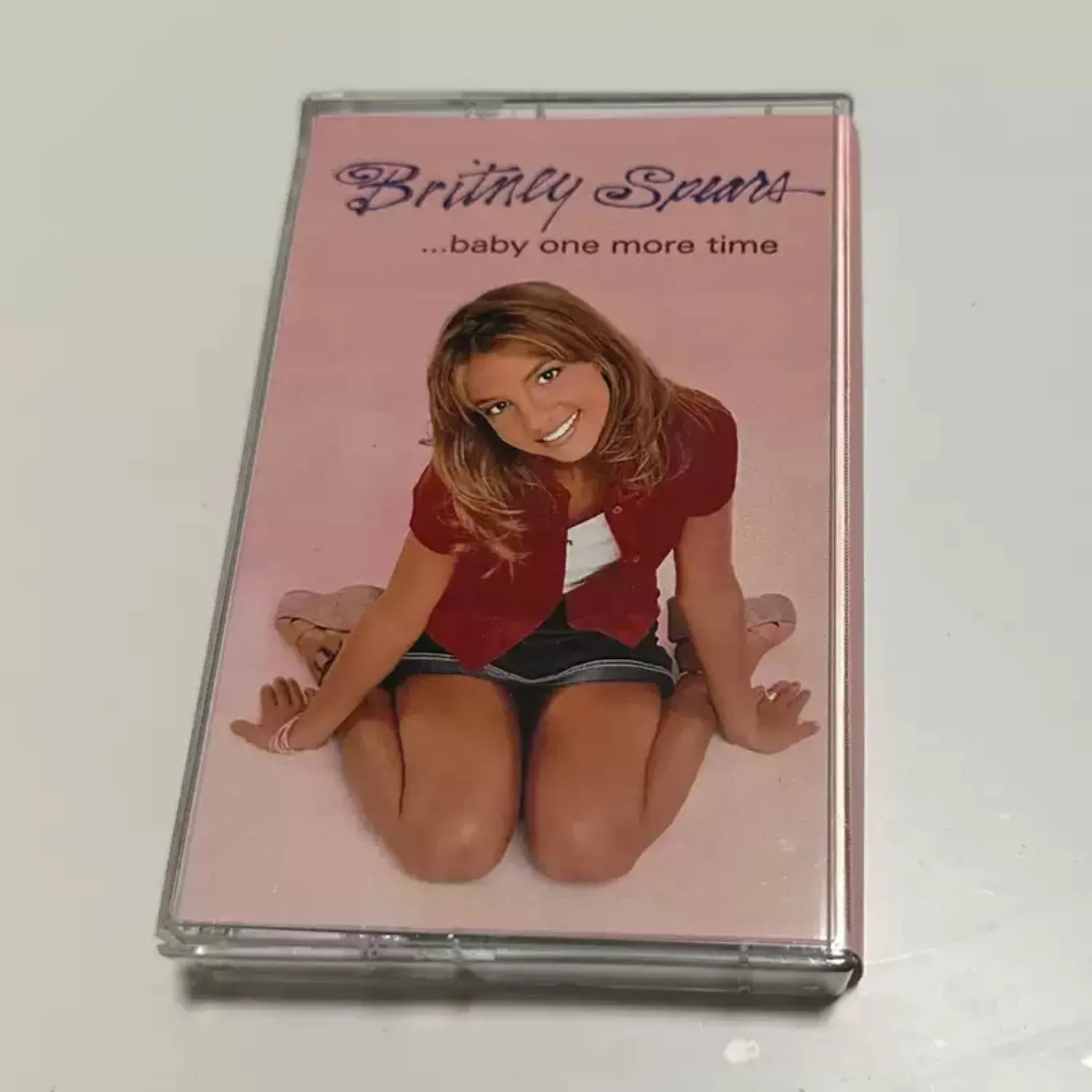 ...Baby One More Time Cassette Tape, 90s Teen & Dance Pop with Catchy Beats & Nostalgic Vocals Retro Format
