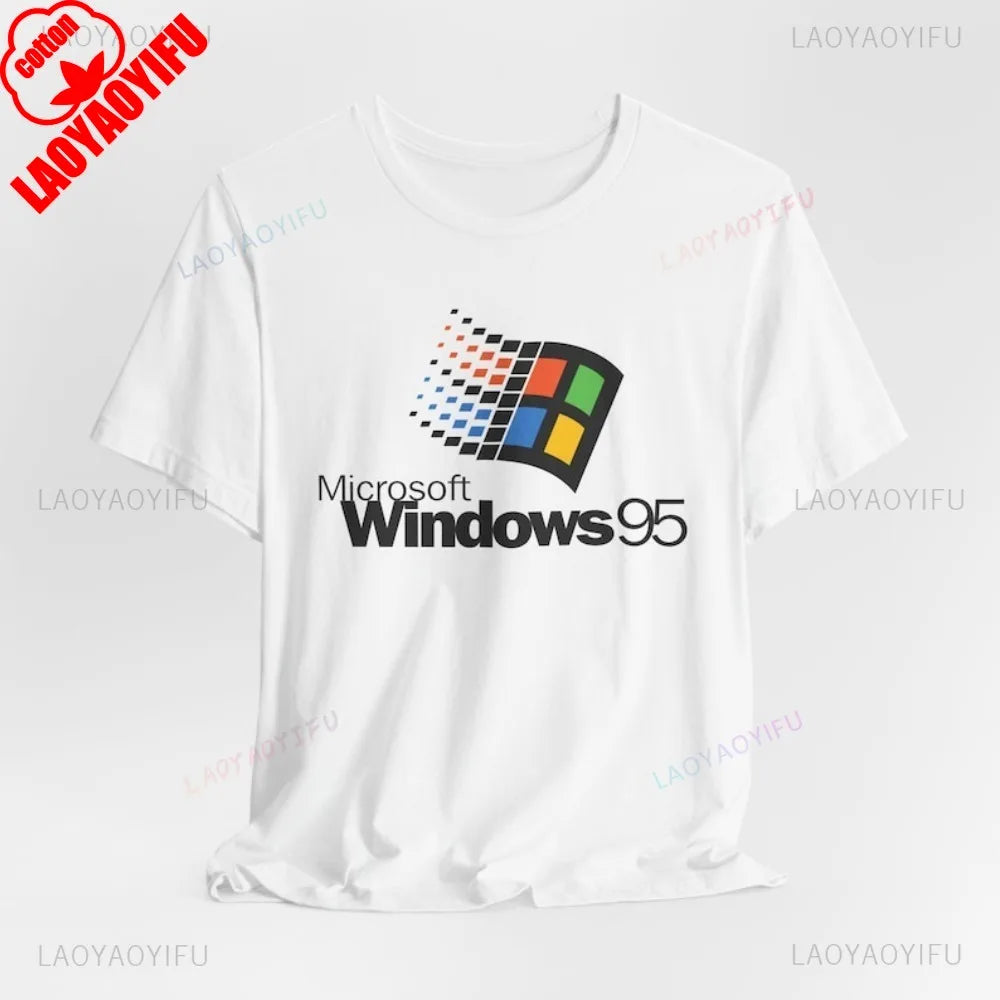 Camiseta Retro Windows 95 - Nostalgia Tech 90s