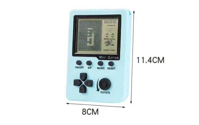 Mini Tetris Retro Llavero - Consola de Bolsillo 26 Juegos