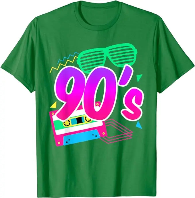 1990's 90s T-Shirt I Heart The Nineties Shirts Retro Style Cute Graphic Outfits Saying Tee Y2k Tops Aunt Mama Birthday Gifts