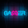 Letrero Neón LED Gamepad - Decoración Gamer Control Retro