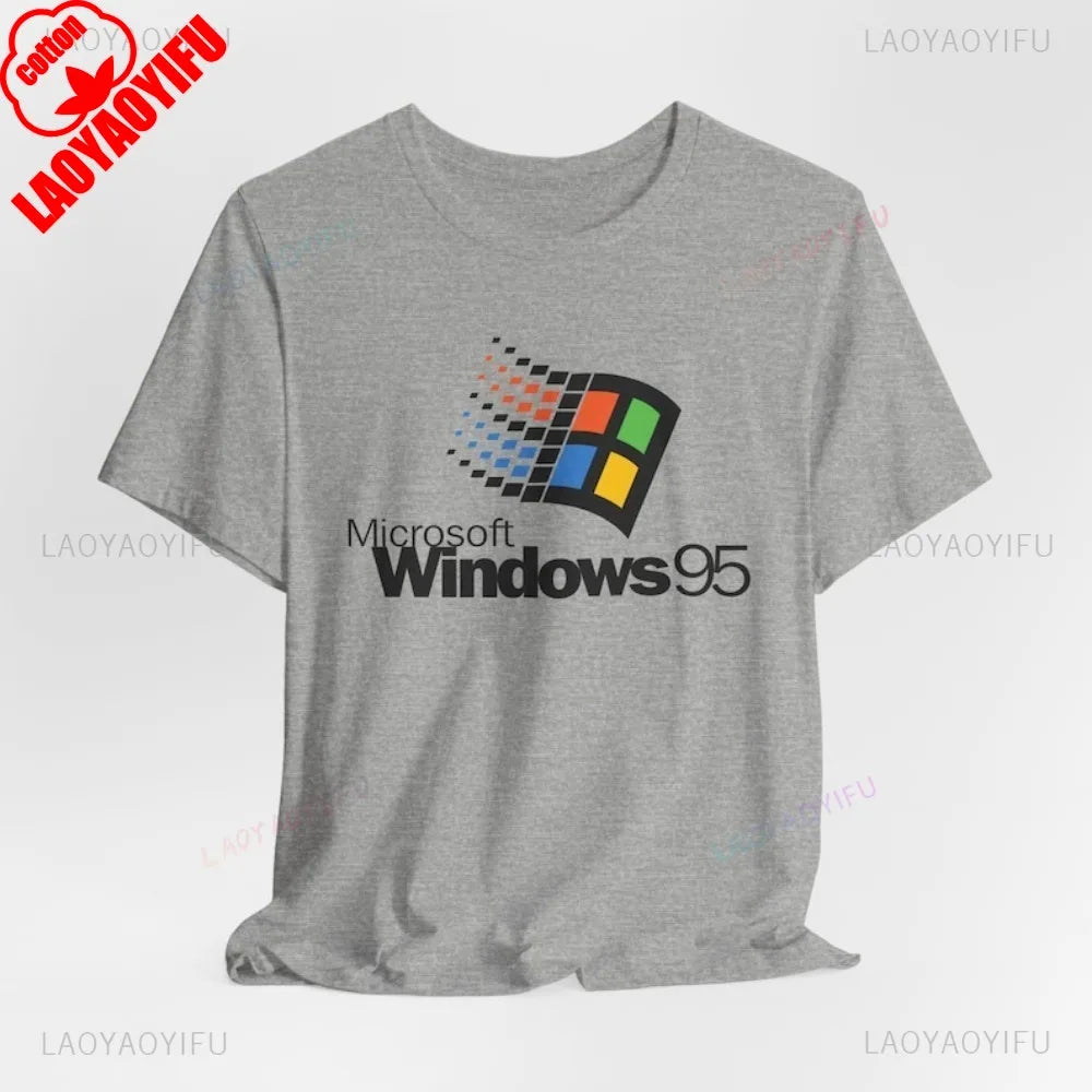 Camiseta Retro Windows 95 - Nostalgia Tech 90s